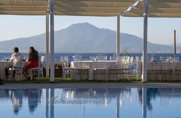 Matrimonio a Sorrento: - Hotel e Resort Le Axidie Veduta Vista Mare