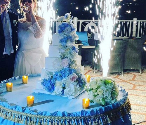 matrimonio sorrento: Fontane Fredde Luminose al taglio torta - OFFERTA DEL MOMENTO