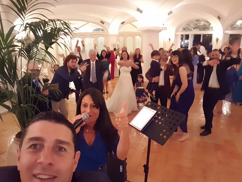 Matrimonio a Sorrento: - NoLive con Antony e Pina Intrattenimento musicale al matrimonio