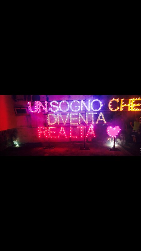 Matrimonio a Sorrento: - Fireworks Eventi Napoli Lettere luminose