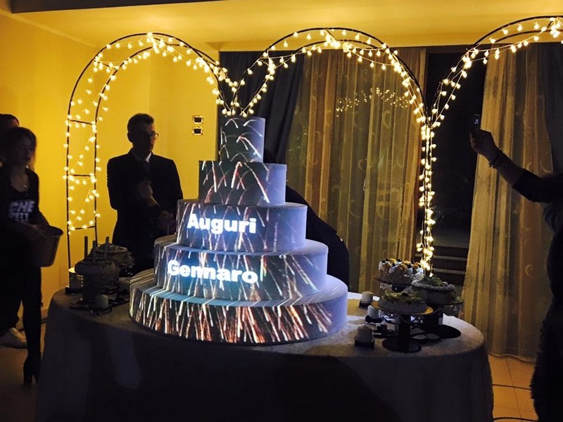 Matrimonio a Sorrento: - Cake Mapping Show Torta per festa di Compleanno