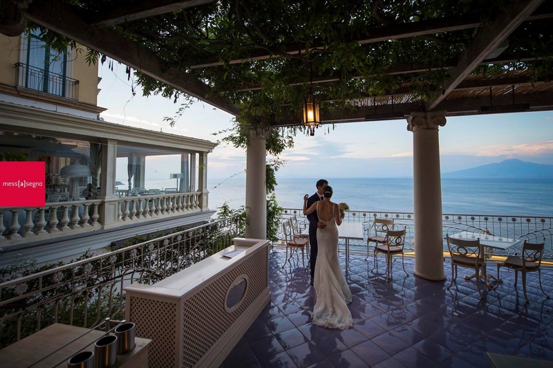 Matrimonio a Sorrento: - Bellevue Syrene Villa Pompeiana 