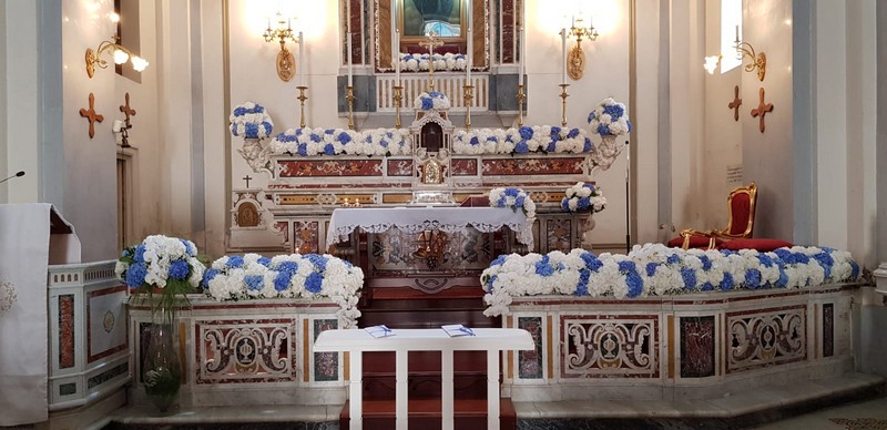 Matrimonio a Sorrento: - FIORISTA G.CASTELLANO Addobbo Floreale in Chiesa Matrimonio
