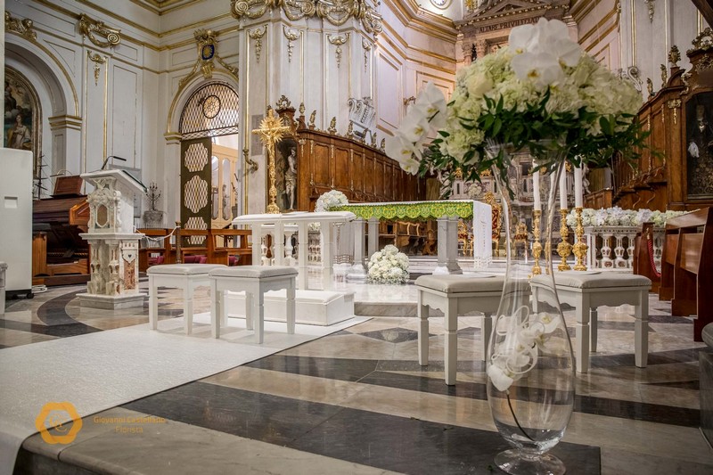 Matrimonio a Sorrento: - Fiori Matrimonio Chiesa Cattedrale di SOrrento