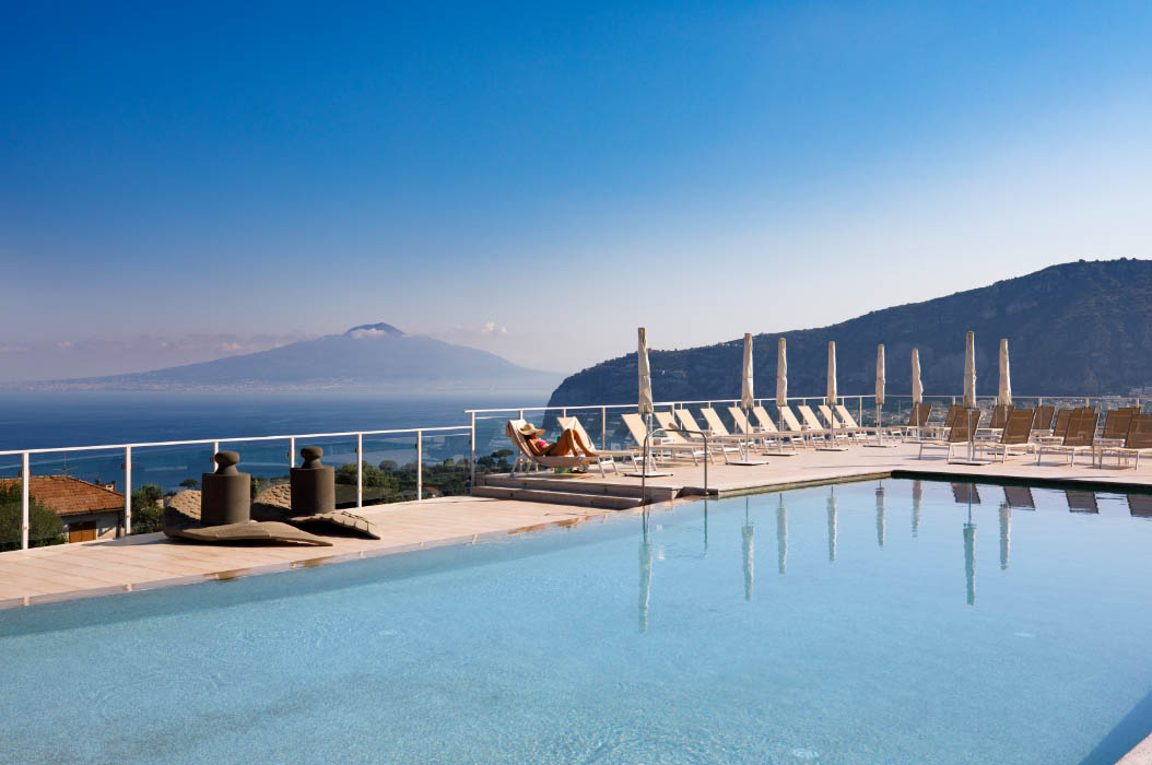 Matrimonio a Sorrento: - Art Hotel Gran Paradiso La piscina del Gran Paradiso