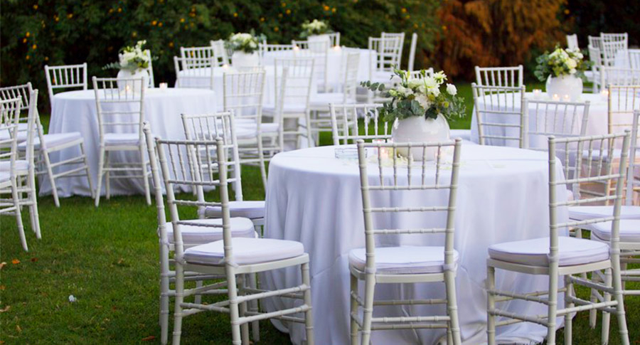 Matrimonio a Sorrento: - Noleggio Sedie per Matrimonio Noleggio attrezzature per eventi e feste